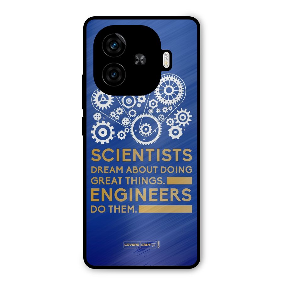 Engineer Metal Back Case for iQOO Z9 Turbo