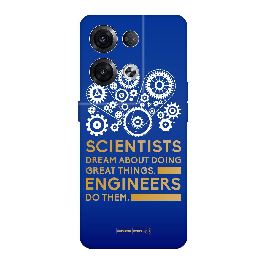 Engineer Original Polycarbonate Back Case for Oppo Reno8 Pro 5G