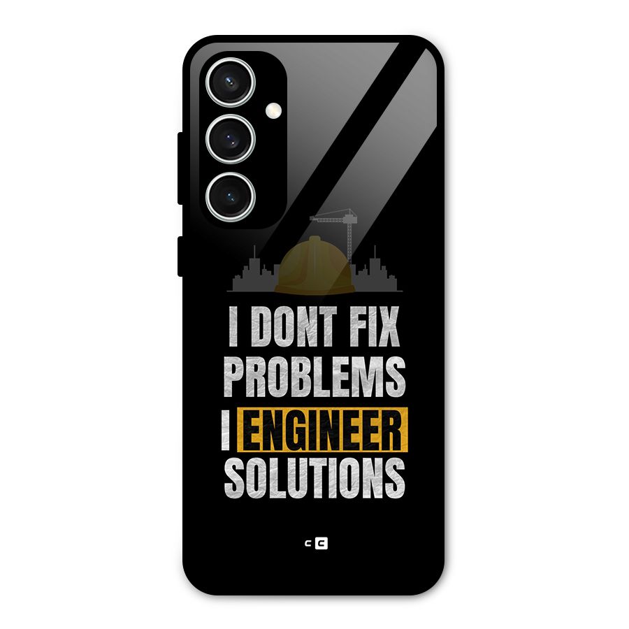 Engineer Solutions Glass Back Case for Galaxy S23 FE