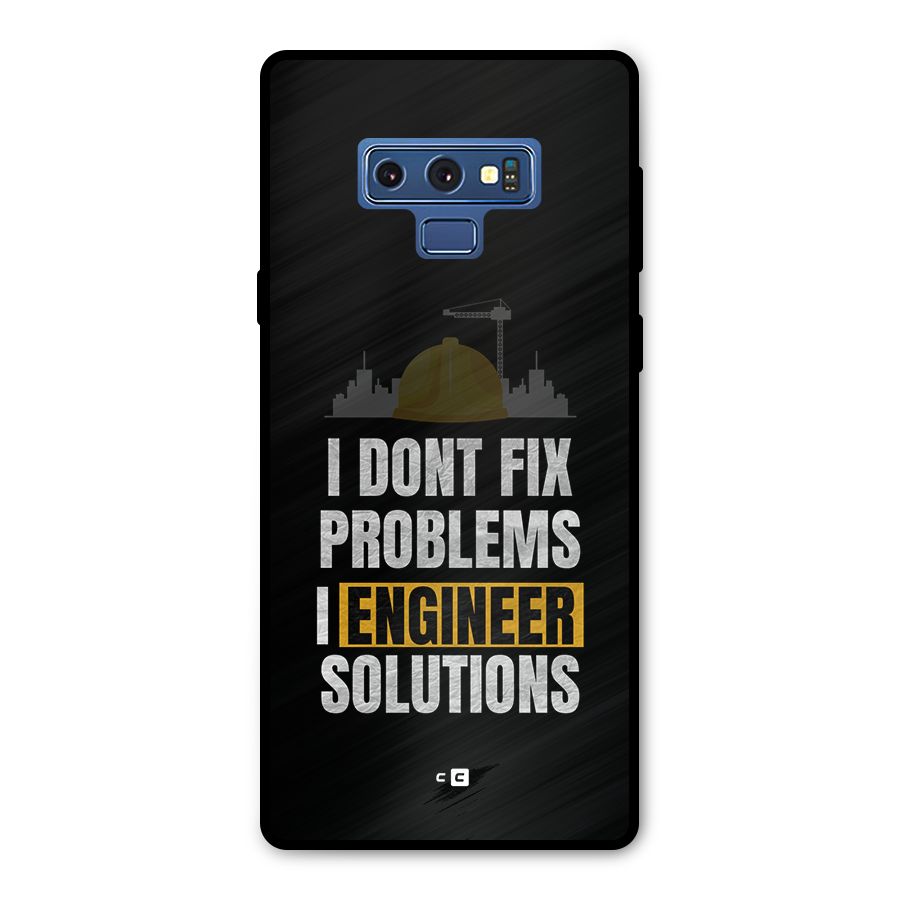 Engineer Solutions Metal Back Case for Galaxy Note 9