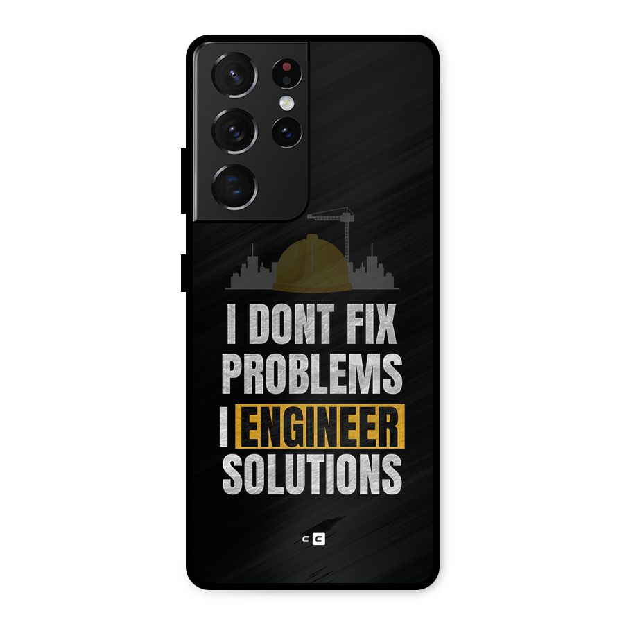 Engineer Solutions Metal Back Case for Galaxy S21 Ultra 5G