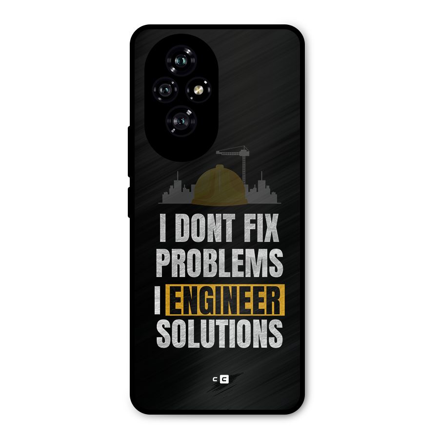 Engineer Solutions Metal Back Case for Honor 200