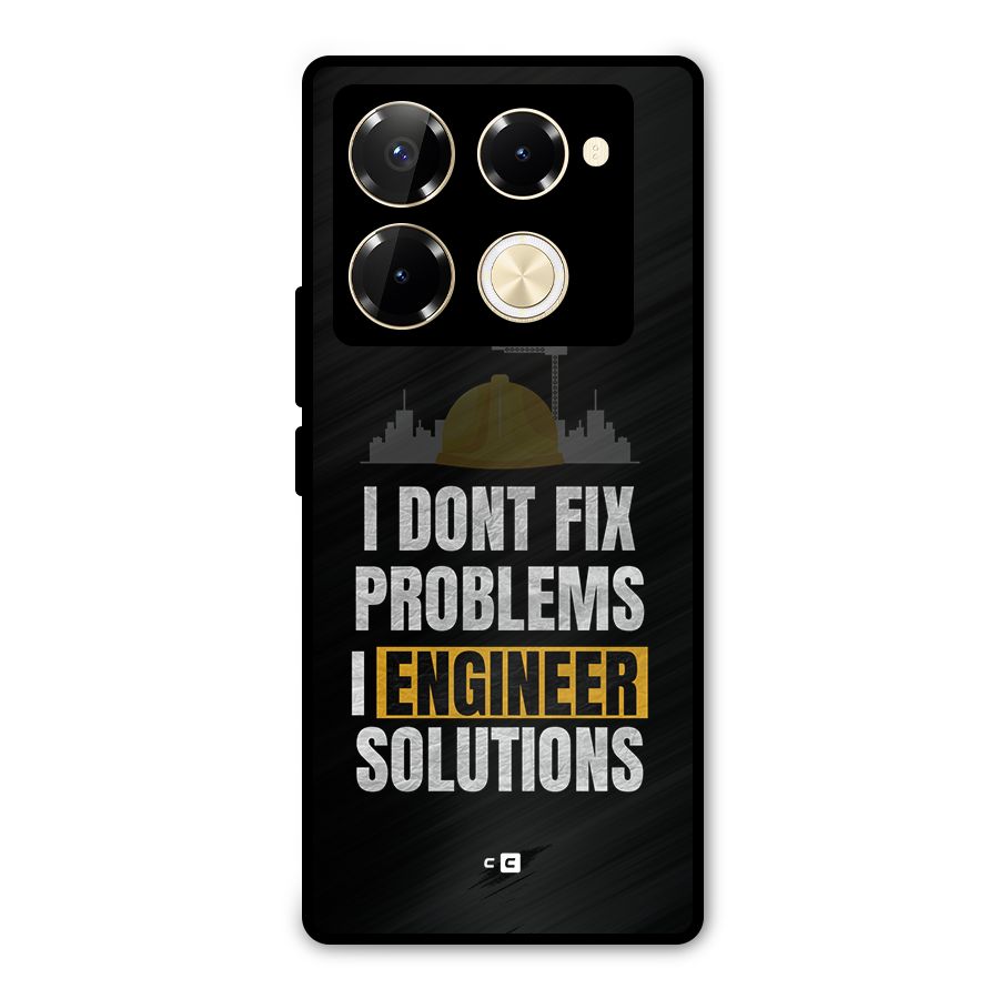 Engineer Solutions Metal Back Case for Infinix Note 40 Pro