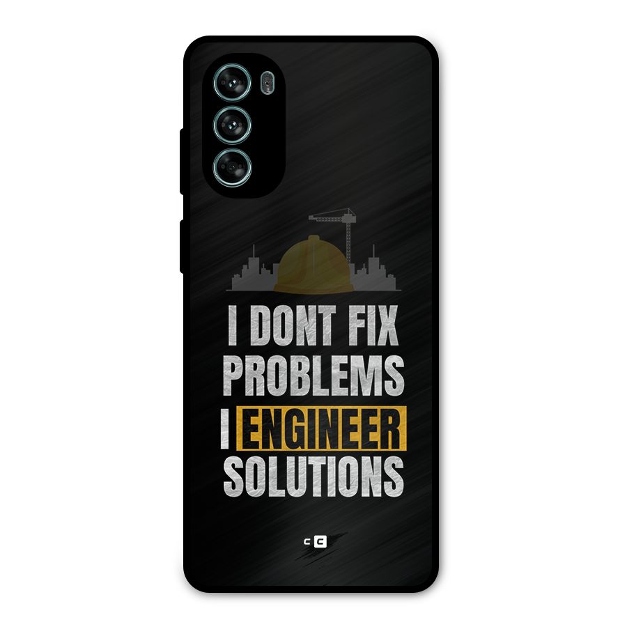 Engineer Solutions Metal Back Case for Moto G62