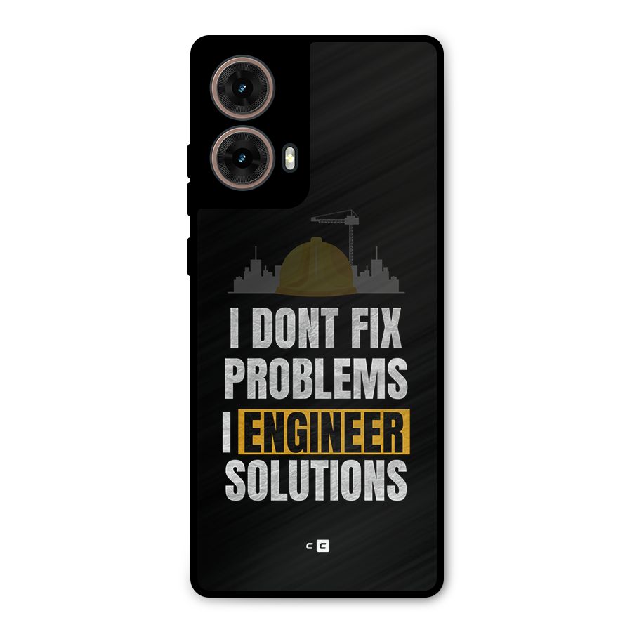 Engineer Solutions Metal Back Case for Moto G85
