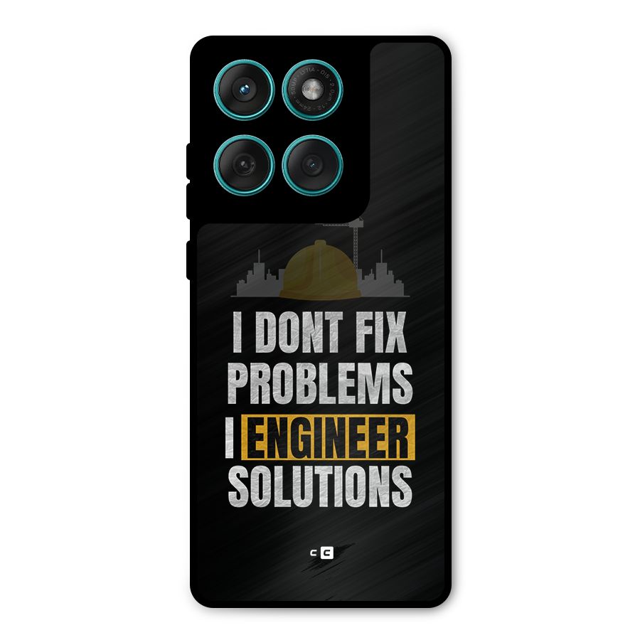 Engineer Solutions Metal Back Case for Motorola Edge 60