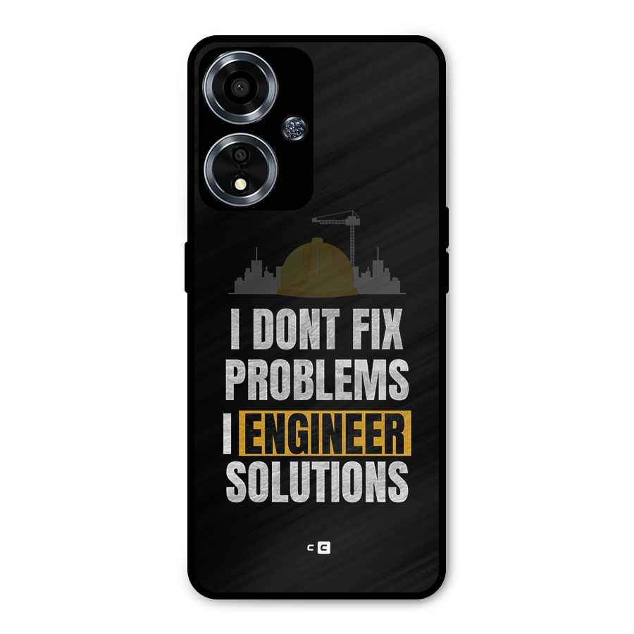 Engineer Solutions Metal Back Case for Oppo A59