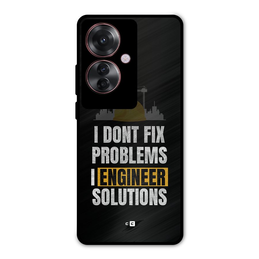 Engineer Solutions Metal Back Case for Oppo F25 Pro