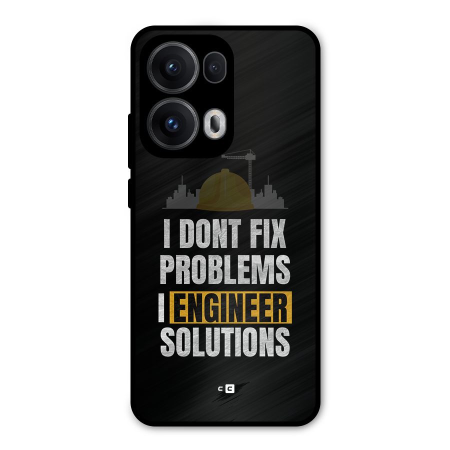 Engineer Solutions Metal Back Case for Oppo Reno13 Pro