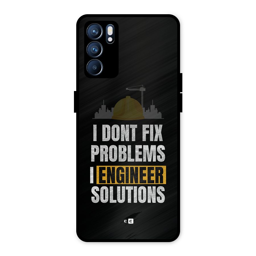 Engineer Solutions Metal Back Case for Oppo Reno6 5G