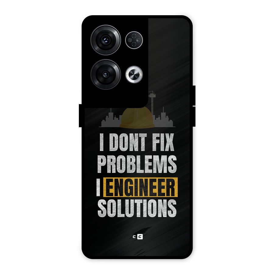 Engineer Solutions Metal Back Case for Oppo Reno8 Pro 5G