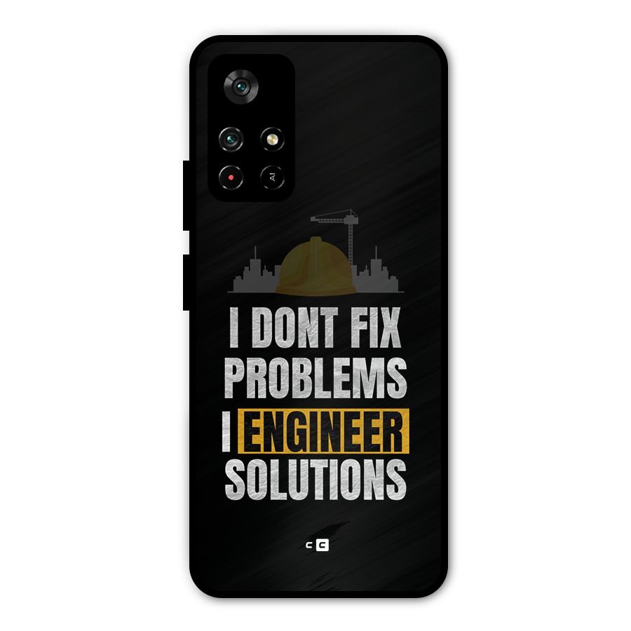 Engineer Solutions Metal Back Case for Poco M4 Pro 5G