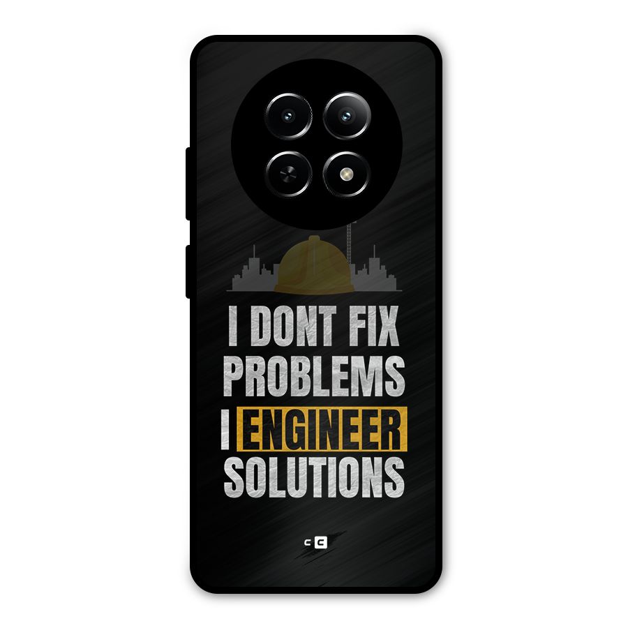 Engineer Solutions Metal Back Case for Realme 12x 5G