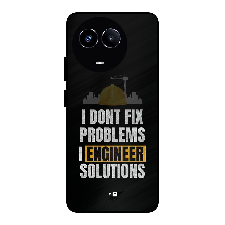 Engineer Solutions Metal Back Case for Realme Narzo 60X