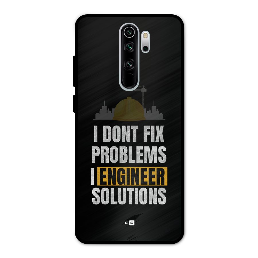 Engineer Solutions Metal Back Case for Redmi Note 8 Pro