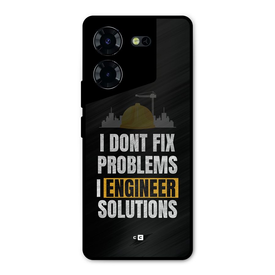 Engineer Solutions Metal Back Case for Tecno Pova 5 Pro 5G