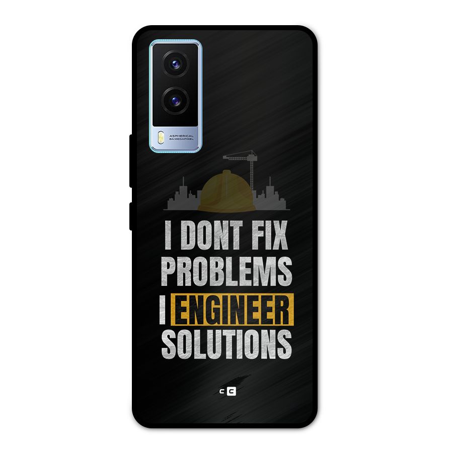 Engineer Solutions Metal Back Case for Vivo V21e 5G