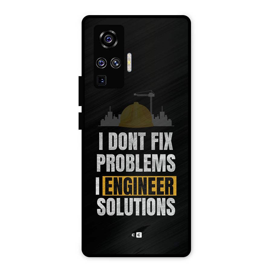Engineer Solutions Metal Back Case for Vivo X50 Pro