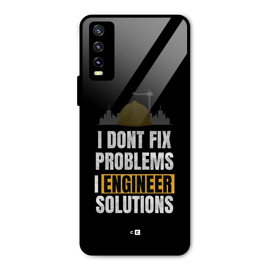 Engineer Solutions Metal Back Case for Vivo Y20g