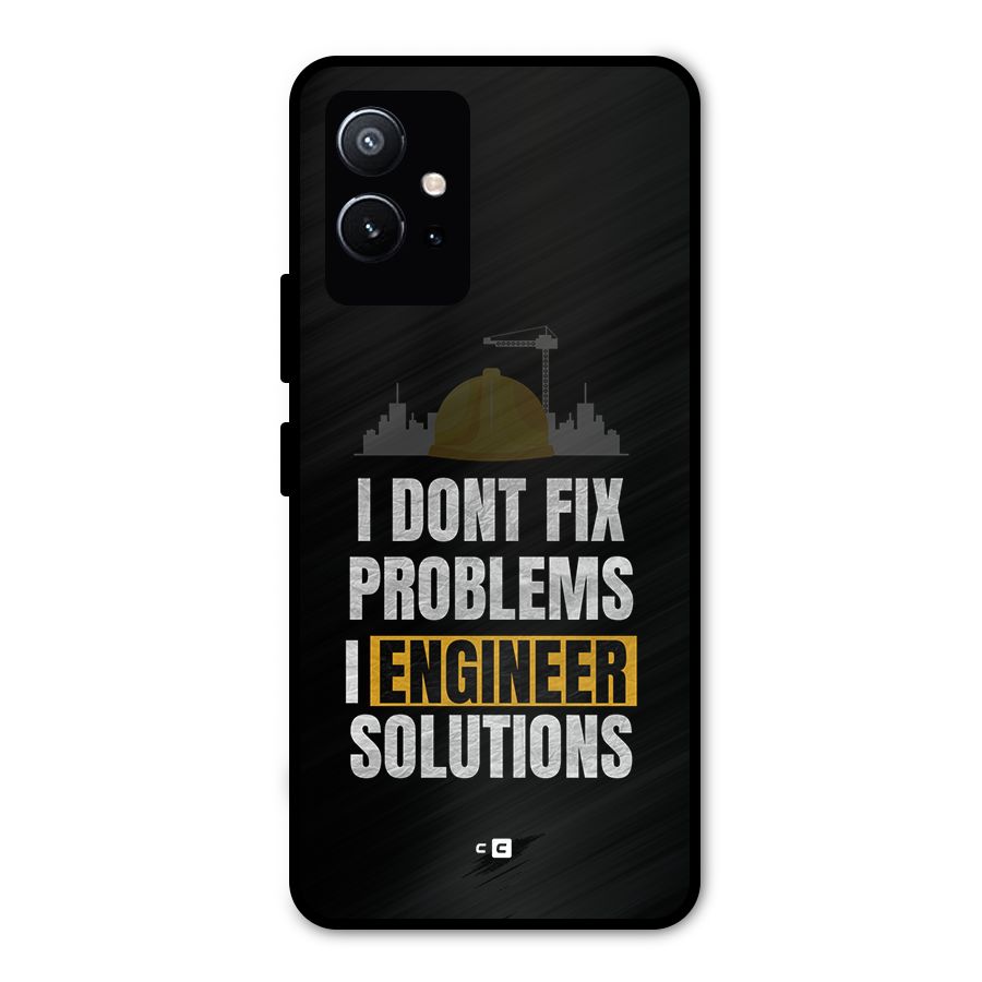 Engineer Solutions Metal Back Case for Vivo Y75 5G