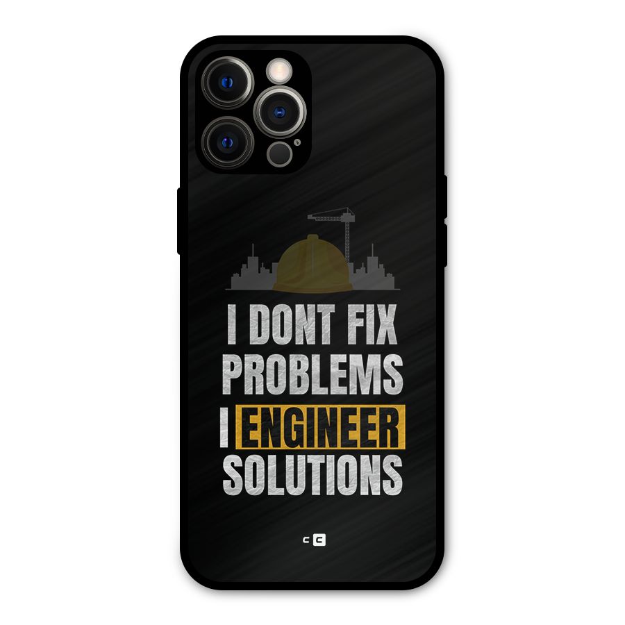 Engineer Solutions Metal Back Case for iPhone 12 Pro Max