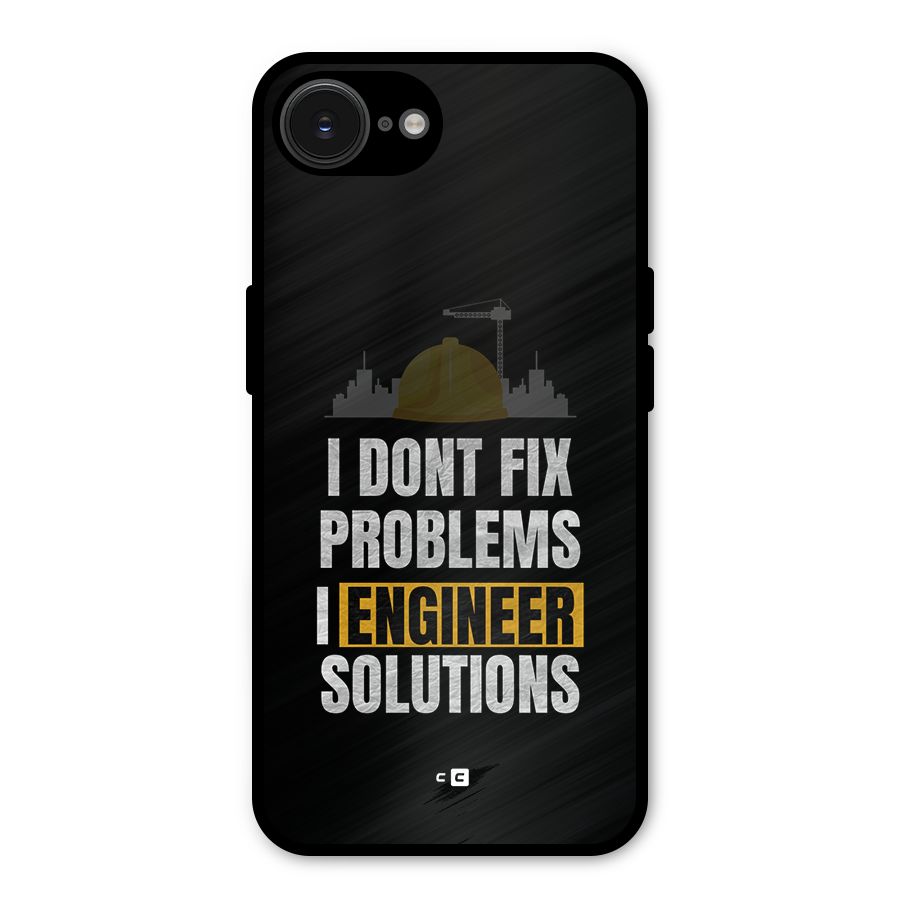 Engineer Solutions Metal Back Case for iPhone 16e