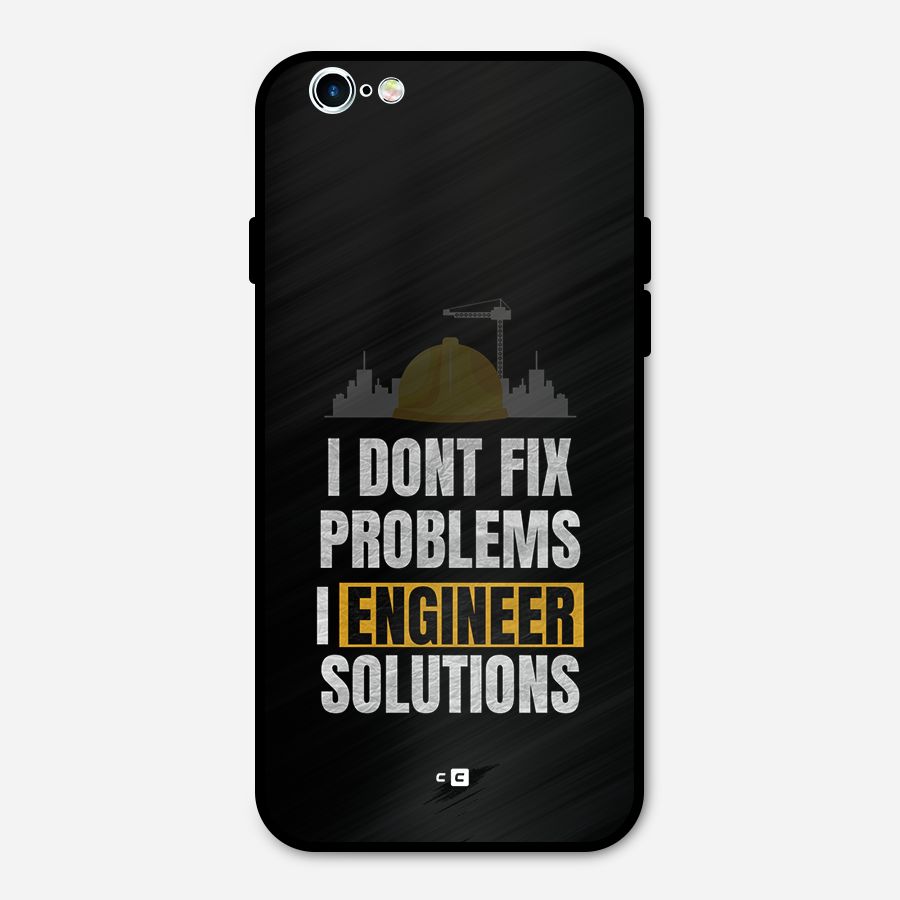 Engineer Solutions Metal Back Case for iPhone 6 6s