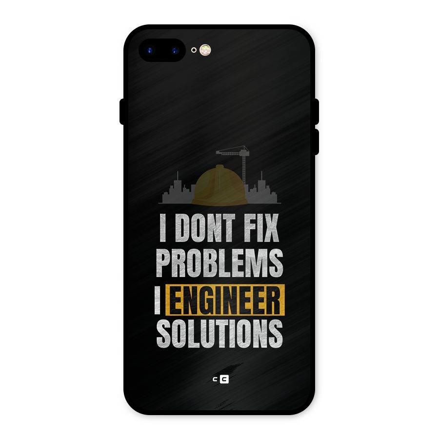 Engineer Solutions Metal Back Case for iPhone 8 Plus