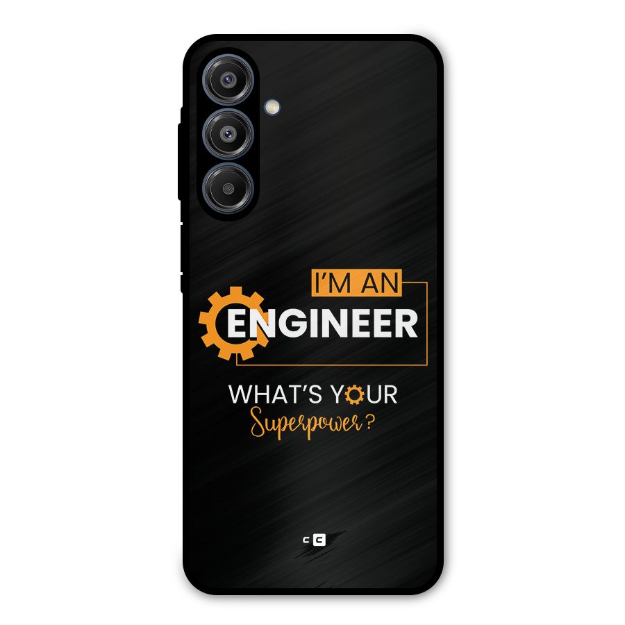 Engineer Superpower Metal Back Case for Galaxy A16 5G