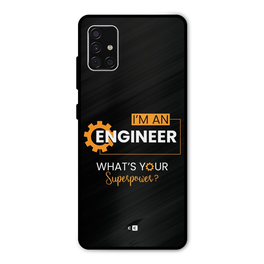 Engineer Superpower Metal Back Case for Galaxy A51