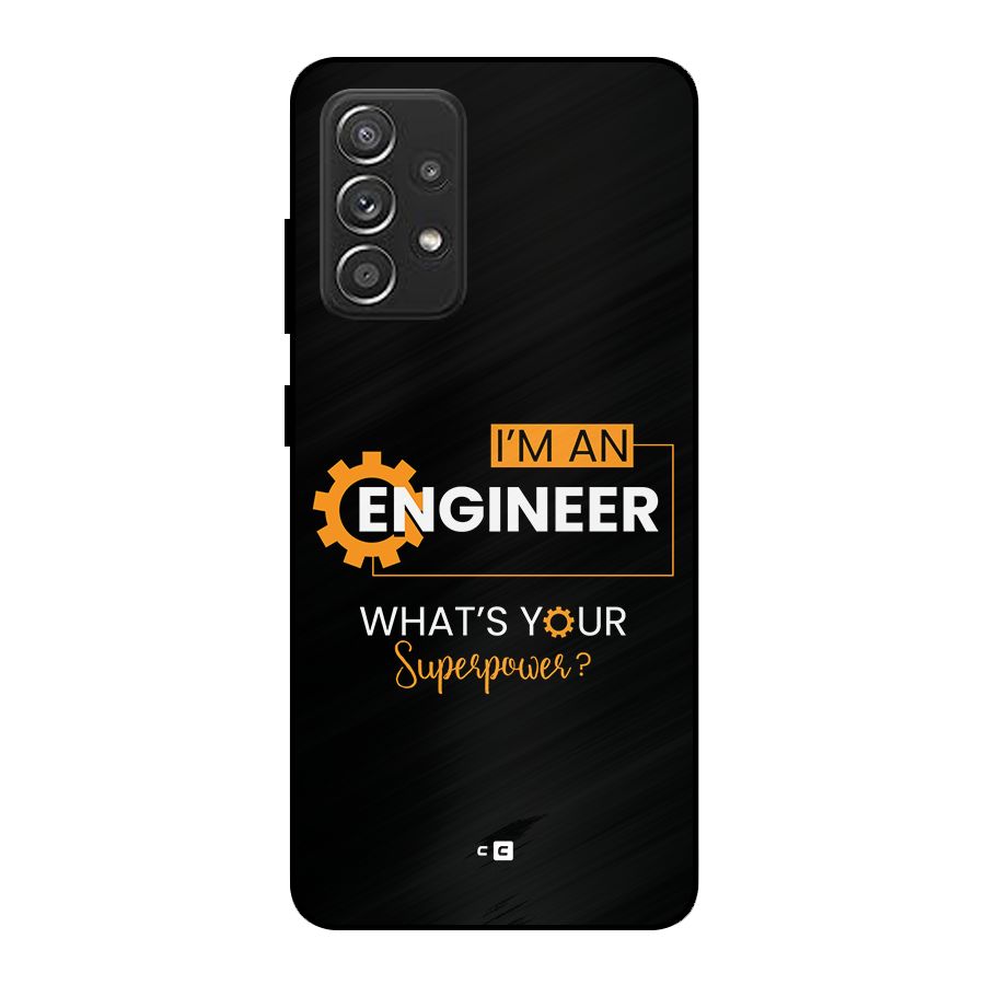 Engineer Superpower Metal Back Case for Galaxy A52s 5G