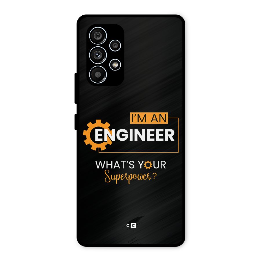 Engineer Superpower Metal Back Case for Galaxy A53 5G