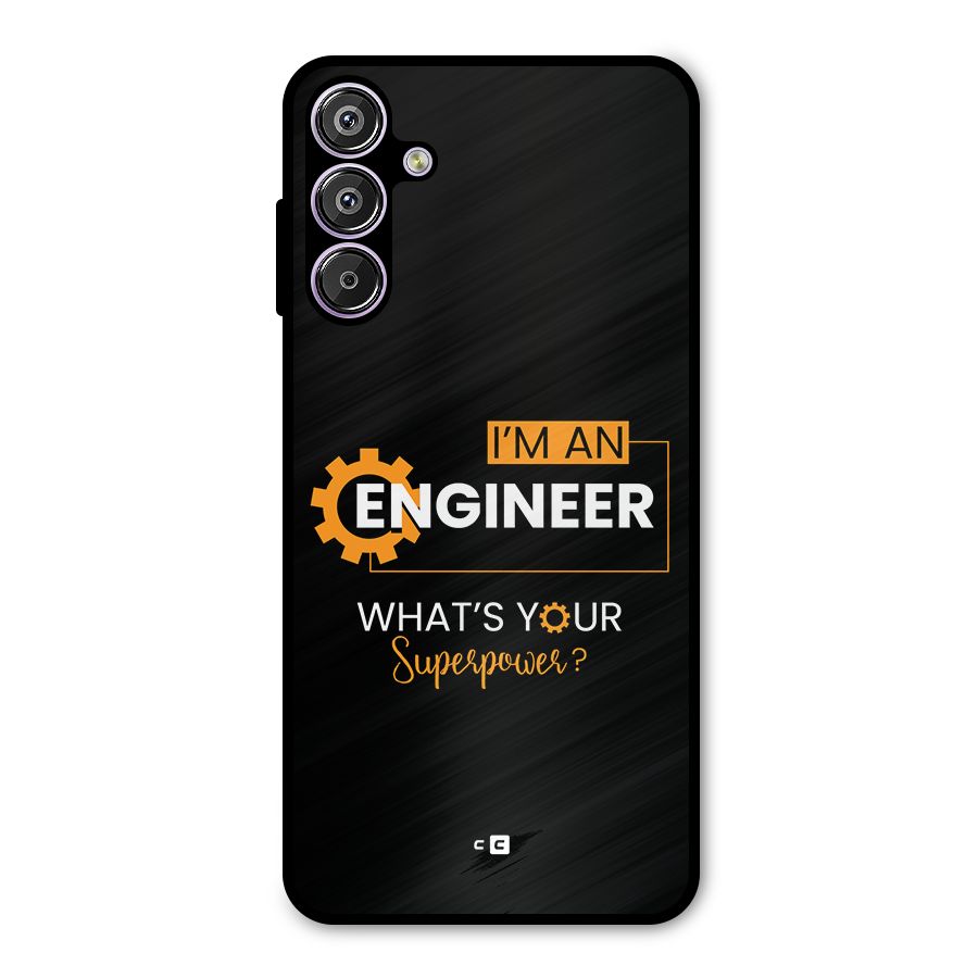 Engineer Superpower Metal Back Case for Galaxy F15