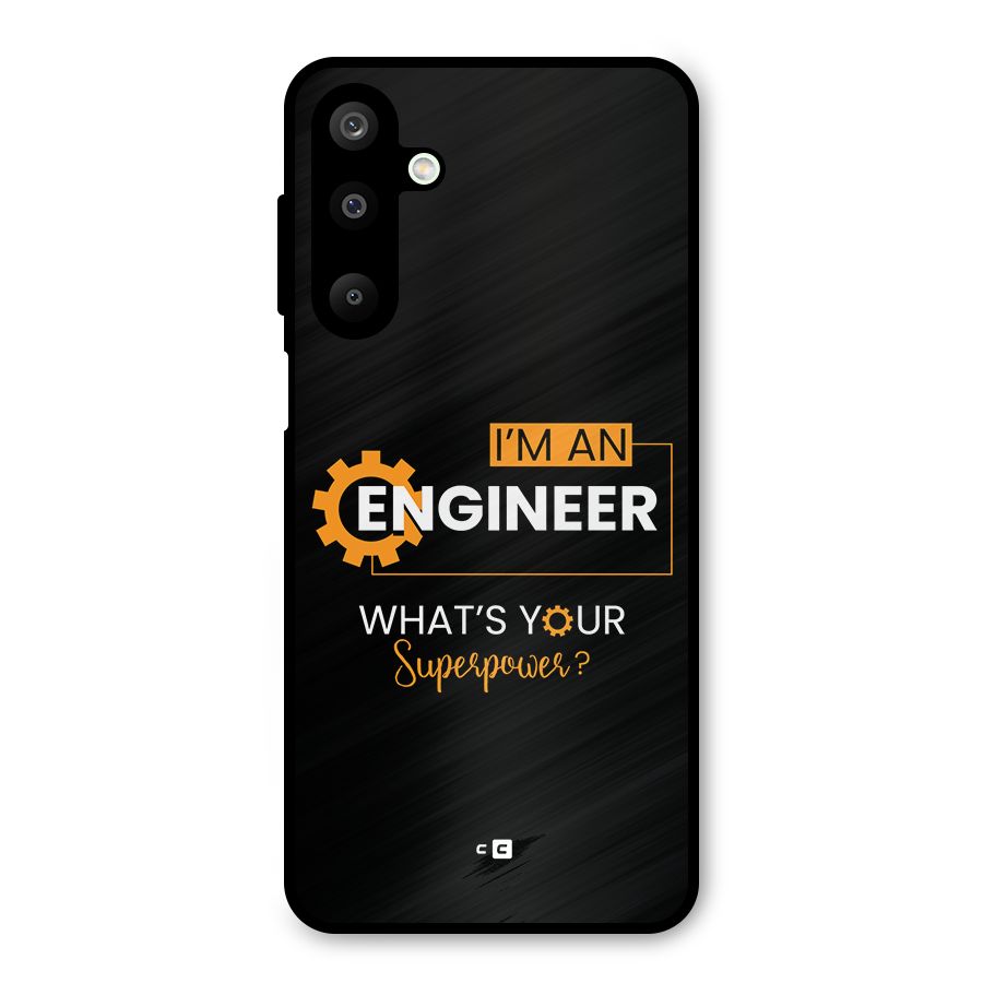 Engineer Superpower Metal Back Case for Galaxy M16