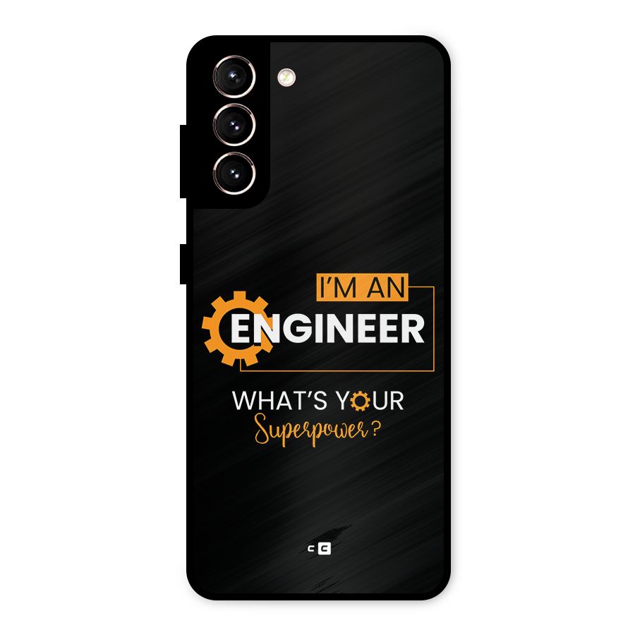 Engineer Superpower Metal Back Case for Galaxy S21 5G