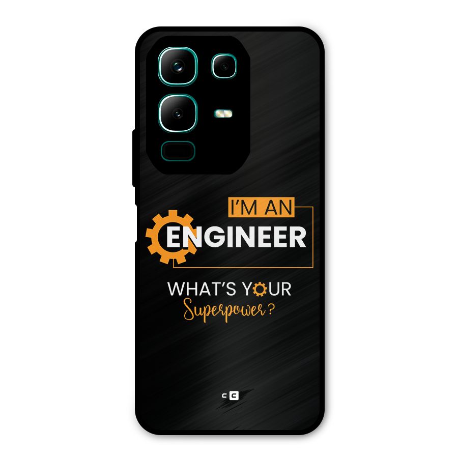 Engineer Superpower Metal Back Case for Infinix Note 50x