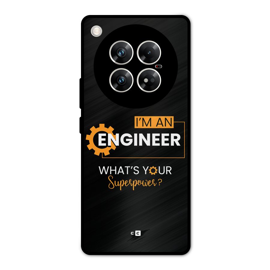 Engineer Superpower Metal Back Case for Infinix Zero 40 5G