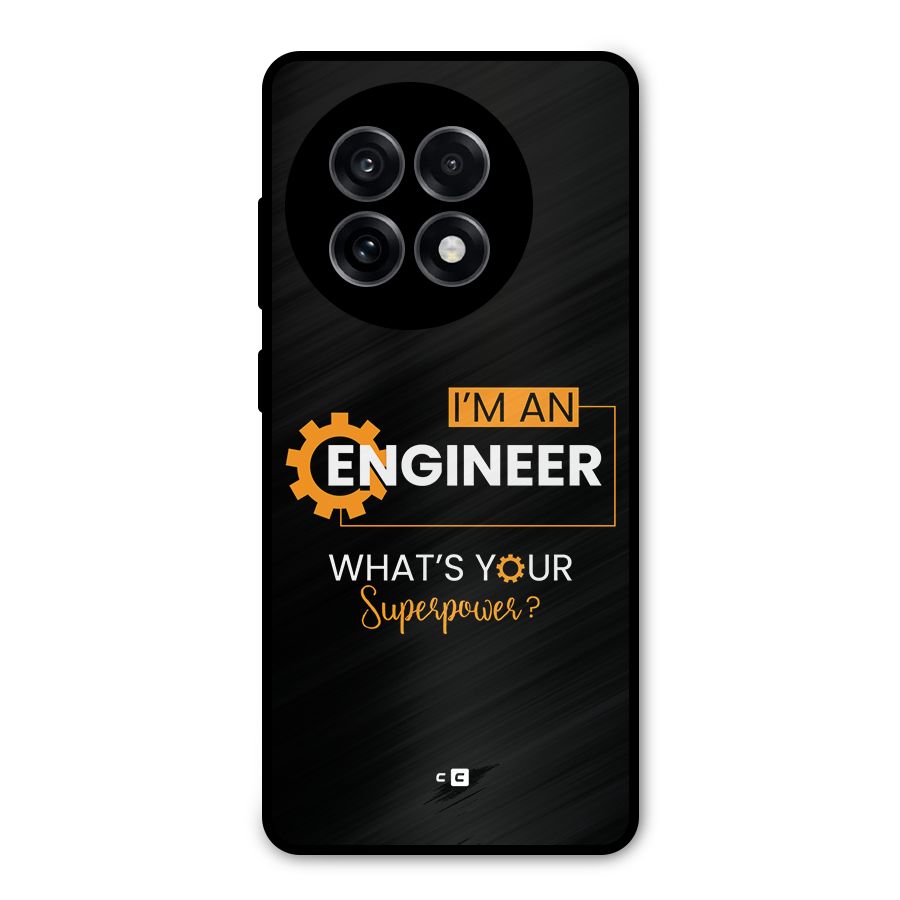 Engineer Superpower Metal Back Case for OnePlus 13R