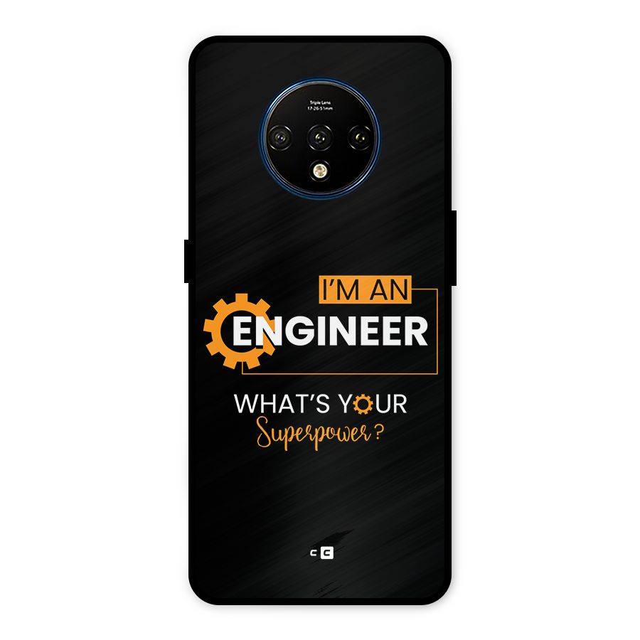 Engineer Superpower Metal Back Case for OnePlus 7T
