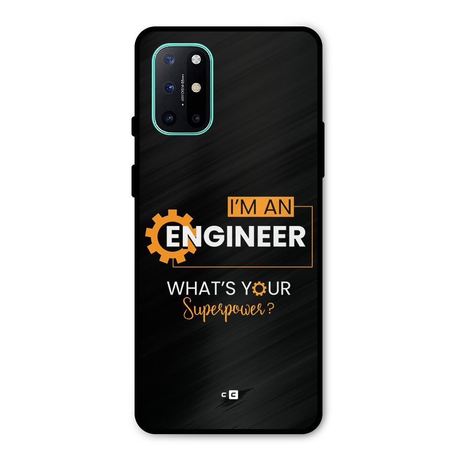 Engineer Superpower Metal Back Case for OnePlus 8T