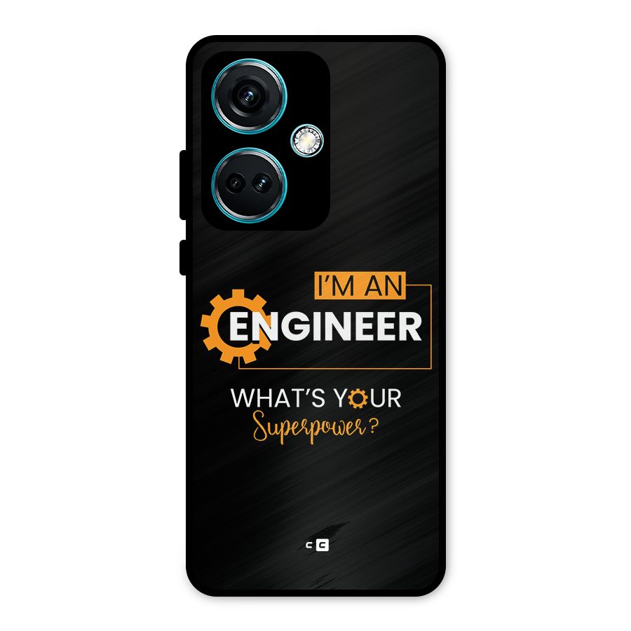 Engineer Superpower Metal Back Case for OnePlus Nord CE 3 5G
