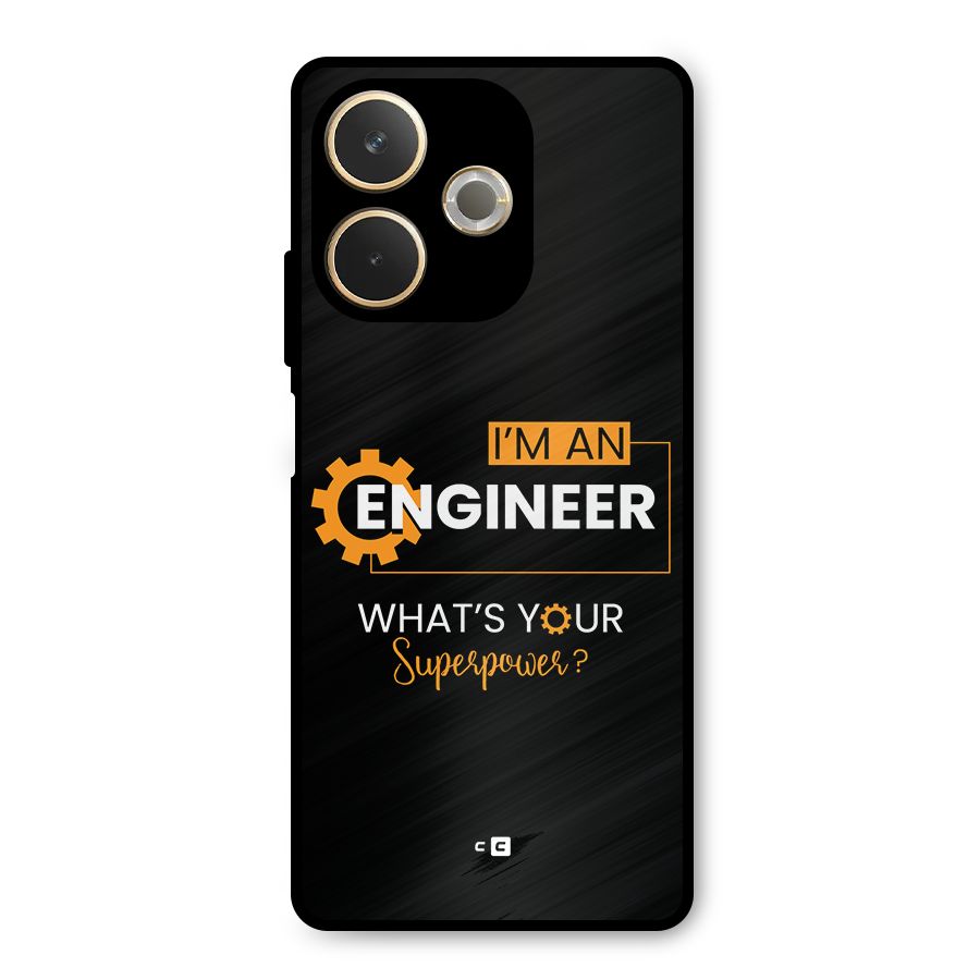 Engineer Superpower Metal Back Case for Oppo A5 Pro