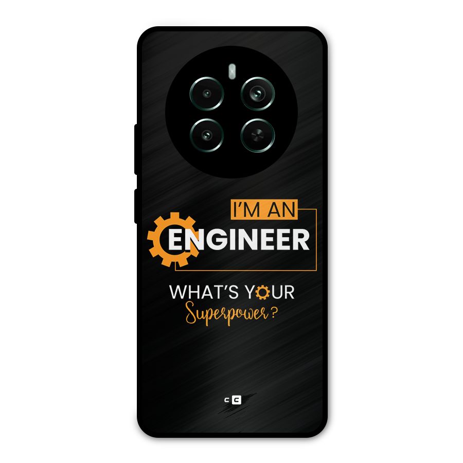 Engineer Superpower Metal Back Case for Realme 12 Pro Plus