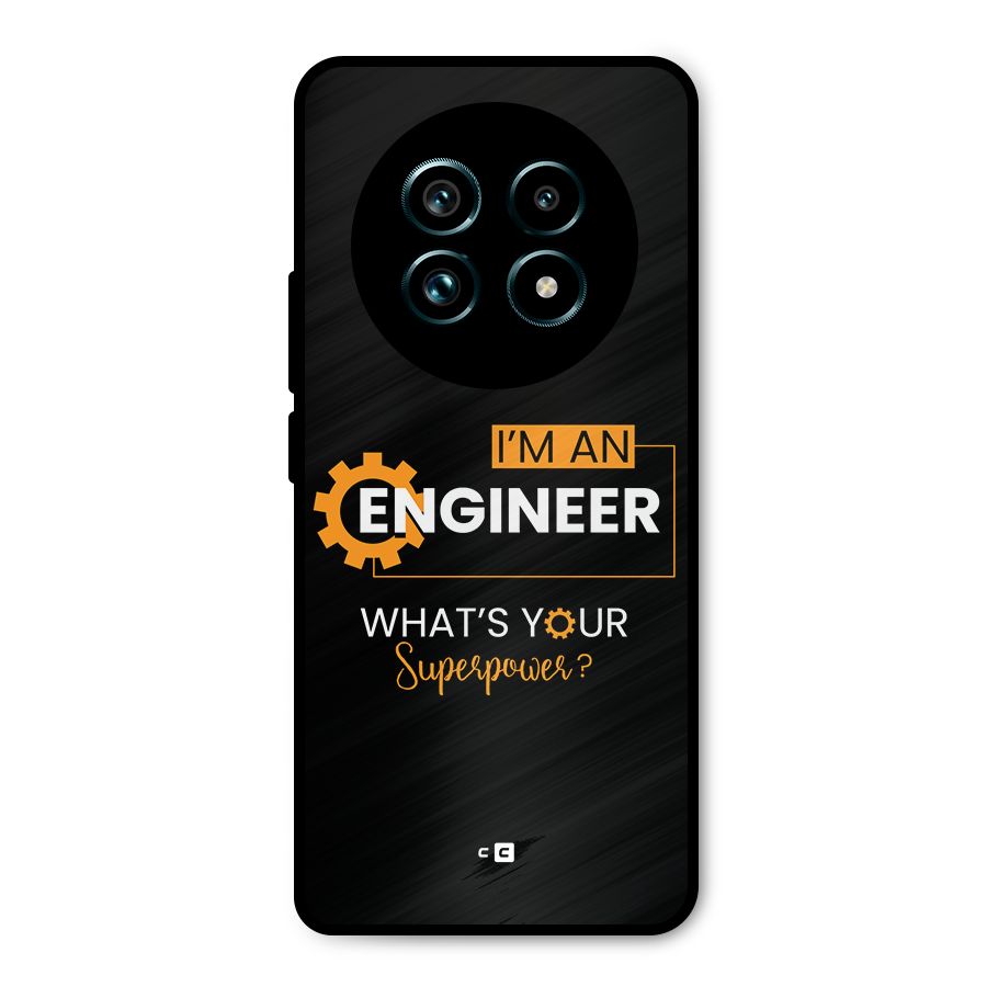 Engineer Superpower Metal Back Case for Realme 13 Pro Plus