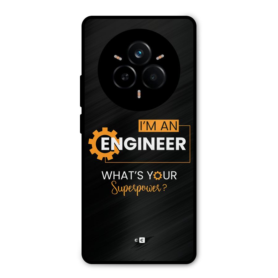 Engineer Superpower Metal Back Case for Realme 14 Pro Plus