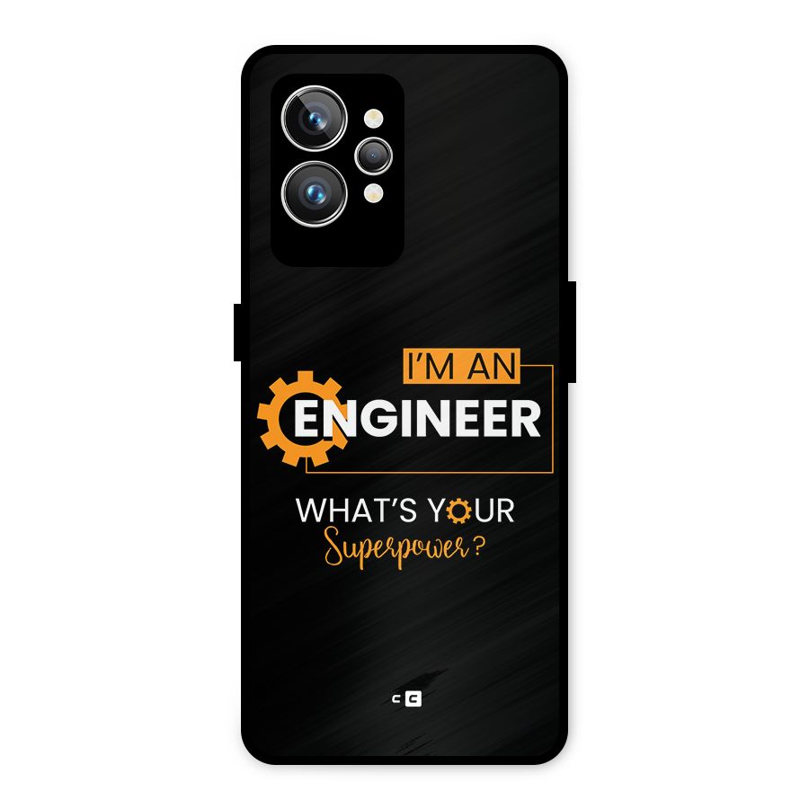 Engineer Superpower Metal Back Case for Realme GT2 Pro