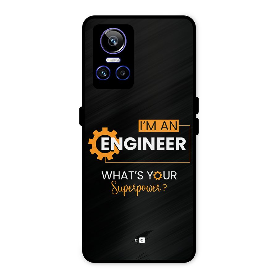 Engineer Superpower Metal Back Case for Realme GT Neo 3