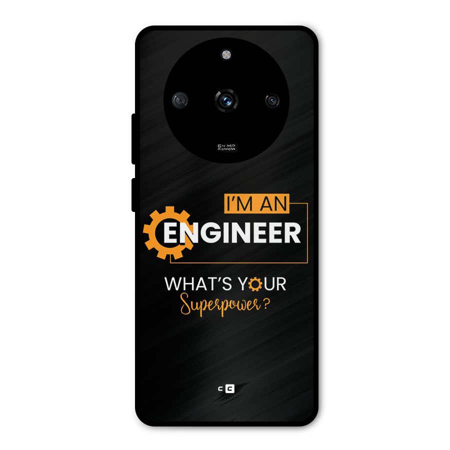 Engineer Superpower Metal Back Case for Realme Narzo 60 5G