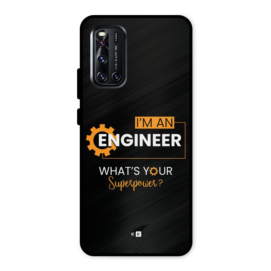 Engineer Superpower Metal Back Case for Vivo V19