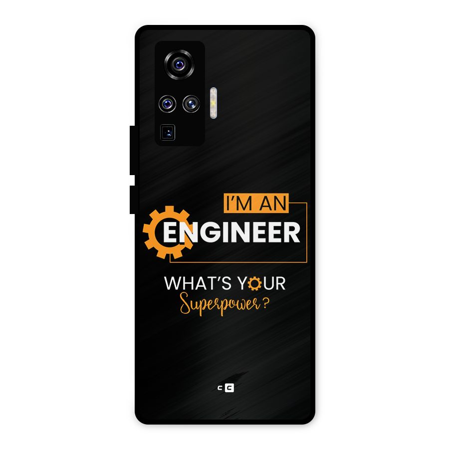 Engineer Superpower Metal Back Case for Vivo X50 Pro